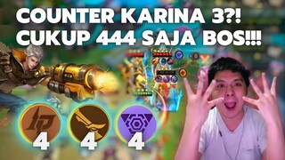 KARINA B3 ??? CUKUP 444 SAJA BOS COUNTERNYA !! WKWKWKWK