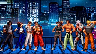 KOF Mugen Kusanagi Team VS Sakazaki Team