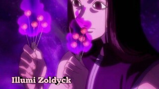 Illumi Zoldyck Anak Pertama Dikeluarga Zoldyck - Penjelasan Kekuatan