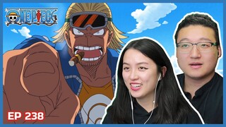 GALLEY-LA TURNS ON THE STRAWHATS?! | One Piece Episode 238 Couples Reaction & Discussion