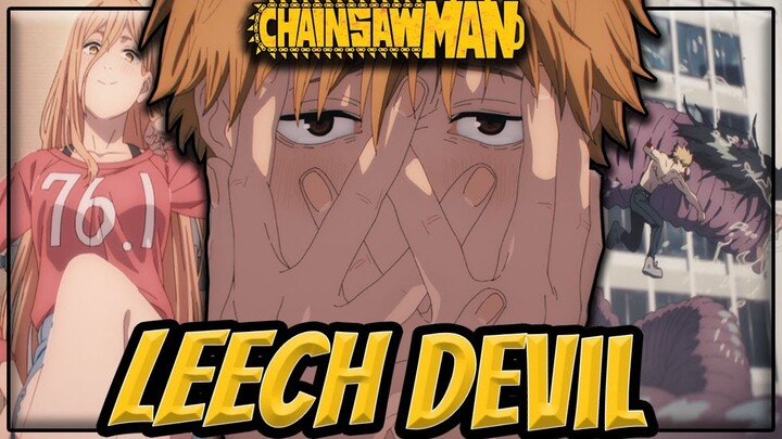 Denji Fights the Leech Devil for Oppai in Chainsaw Man Episode 4 😂😂