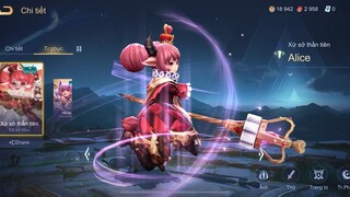 Liên Quân Mobile - Review Skin Alice Xứ Sở Thần Tiên