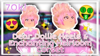 [ 70k] 😍🤑 BUYING Dear Dollie Ribbon Heels & Enchanting Heirloom Froufrous Corset!