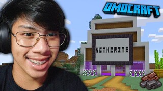 OMOCRAFT #25 - Nagtayo Ako ng Netherite Shop Sa Omocraft...