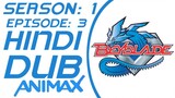 BEYBLADE Season 1 Episode 3 Hindi Dub