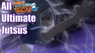 Naruto Shippuden: Ultimate Ninja 4 - All Ultimate Jutsus 1080p 60FPS