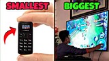 playing in the smallest vs largest device