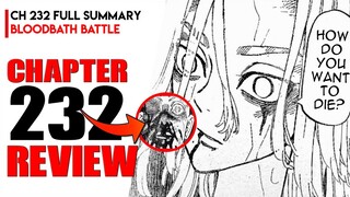 BLOODBATH BATTLE | TOKYO REVENGERS CHAPTER 232 REVIEW