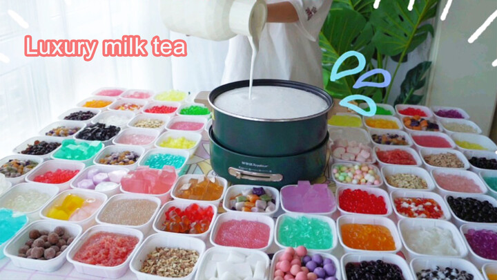82 toppings! Inilah cara membuat teh susu yang benar!!