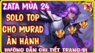 Zata Mùa 24 | Hướng Dẫn Lên đồ - Cách chơi - Bảng ngọc Zata mạnh nhất Liên Quân | @HDGAME76