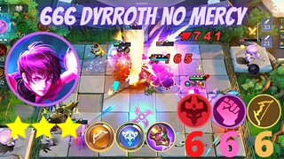 COUNTER MAGE DYRROTH HYPER 666 NEW META MAGIC CHESS | LATE GAME INSANE DAMAGE WITH PRINCE OF ABYSS