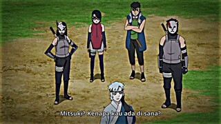 ketika tim 7 kehilangan 1 anggotanya 😱 bikin khawatir aja si boruto 🤣