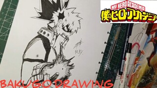 Drawing bakugo