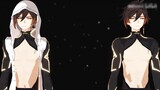 [Zhongli MMD] Teyvat's No. 1 Wrench Morax's serious expression actually...