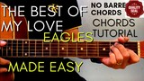 Eagles - The Best of My Love Chords (Guitar Tutorial) for Acoustic Cover