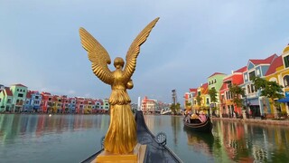 Đi thuyền trên sông Venice ở Grand World Phú Quốc _ Yêu Máy Bay