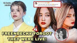 FREENBECKY FORGOT THEY WERE LIVE AND SPILLED SOME TEA😳 - * I Stole Her For Saturday Night Together*