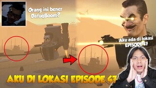 SIAPA SOSOK ORANG DI AKHIR VIDEO SKIBIDI TOILET EPISODE 47? Aku pergi langsung ke lokasi syutingnya