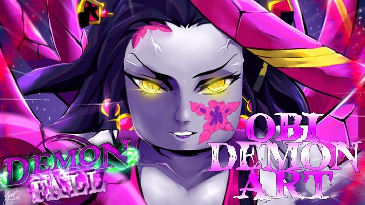 DAKI OBI BLOOD DEMON ART SHOWCASE IN DEMONFALL (ROBLOX) [DAKI DEMON ART]