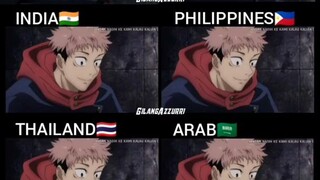 Jujutsu kaisen dub 6 bahasa