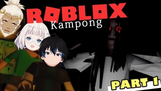 (NGAKAK) KAMPONG PENUH SETAN VS VTUBER PEMBURU SETAN (Roblox Kampong Indonesia Part 1)
