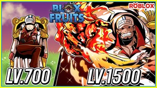 💠ใช้ผลเเม็กมา ฟาร์มเวล 700 ถึง 1500 จะยากเเค่ไหน?👒ใน BLOX FRUITS ᴴᴰ