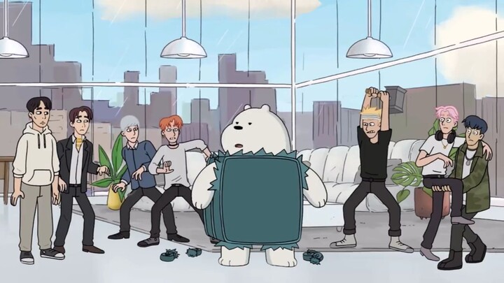 We Bare Bears with Monsta X