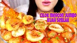 ASMR CILOK MERCON JUMBO KUAH SEBLAK JELETET | ASMR MUKBANG INDONESIA | EATING SOUNDS