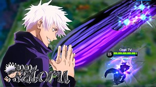 Satoru Gojo in Mobile Legends is SICK!! 😳😳 [  Jujutsu Kaisen × MLBB Skin Collaboration ]