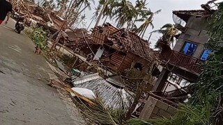 ODETTE STORM ATTACK ON IN SIARGAO