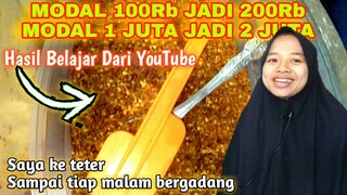 BELAJAR RESEP DARI YOUTUBE! NGGAK NYANGKA USAHANYA BAKAL LARIS MANIS | USAHA MODAL KECIL MENJANJIKAN