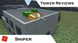 Sniper (UPDATED) | Tower Reviews | Tower Battles [ROBLOX]