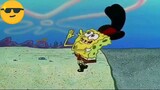 meme spongebob : anak tik tok suka joget di tengah jalan