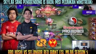 SKYLAR SANG PENGGENDONG IS BACK! GAME 2 RRQ VS SELANGOR RED GIANT | ESL MLBB 2024