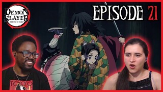 AGAINST CORPS RULES! | Demon Slayer Episode 21 Reaction