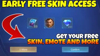 TRICK EVENT! EARLY ACCESS FREE SKIN | EPIC SKIN + FREE DIAMONDS | FREE PERMANENT SKIN MOBILE LEGENDS