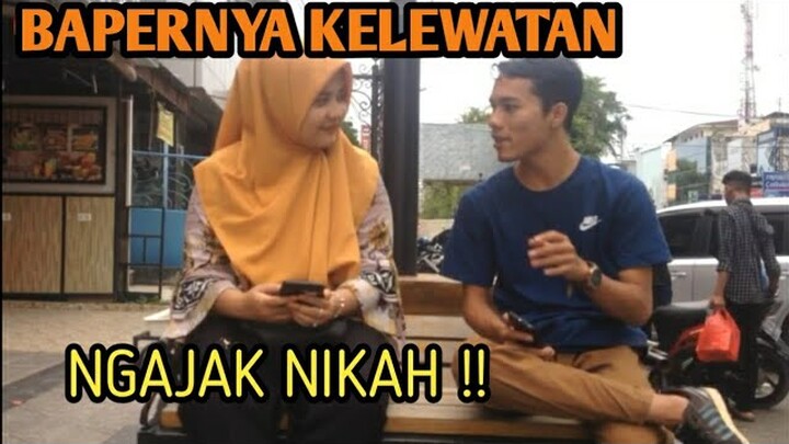 PRANK BAPERIN UKHTI CANTIK !! MALAH DI GOMBALIN BALIK