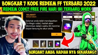 KODE REDEEM FREE FIRE TERBARU 14 JUNI 2022 HARI INI