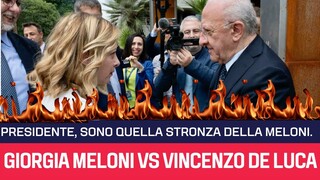 Giorgia Meloni e Vincenzo De Luca: La Stretta di Mano che Spacca il Web