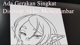 Kompilasi Video Menggambar Anime Frieren ✨ 🥰 | Speed Drawing