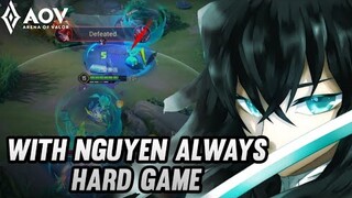 AoV : ZATA GAMEPLAY | WITH NGUYEN ALWAYS HARD GAME - ARENA OF VALOR | LIÊNQUÂNMOBILE | ROV