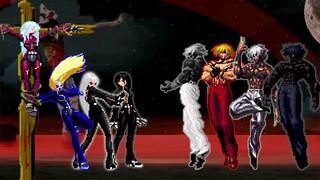 KOF MUGEN: Super Kula Team VS Super Orochi Team!!!