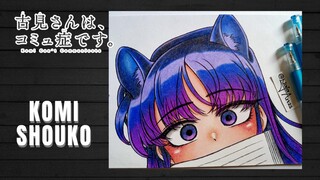Speed Drawing Komi Shouko [Komi Can't Communicate] Part-2