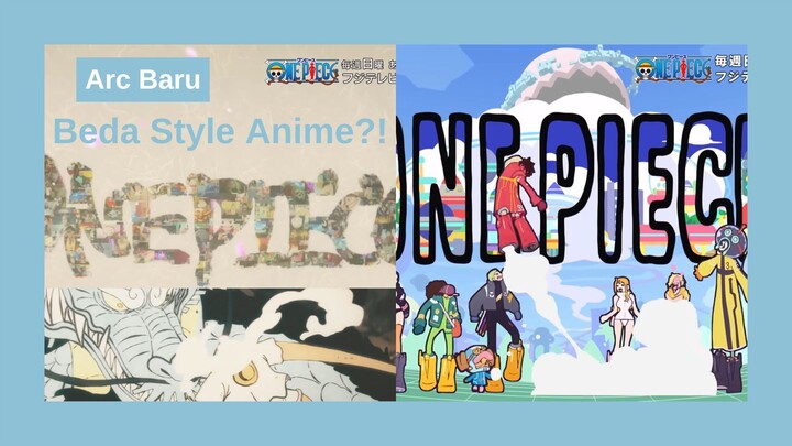 [ONE PIECE] Beda Art Style di Anime One Piece?! Di setiap Arc cerita, Hmm Omoishiroi!!