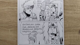 Cara Menggambar Anime Jiraiya dan Kakashi Hatake Membicarakan Tentang Malaikat Pencari Ruko Kosong