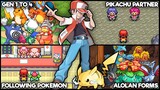 Updated Pokemon GBA Rom With Gen 1 to 4, Following PKMN, Modern Battle Mechanics, Alolan Forms!