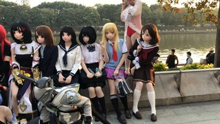 Những con búp bê biểu diễn đom đóm kig tập trung tại hiện trường, 【kigurumi】