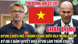 🔴CHẤN ĐỘNG: ĐTVN CHIÊU MỘ THÀNH CÔNG SIÊU HLV WORLD CUP, KÝ HĐ 5 NĂM ĐƯA ĐTVN LÀM BÁ CHỦ CHÂU Á