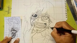 menggambar Tokyo GHOUL