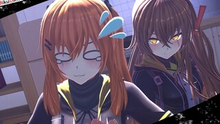 [Girls' Frontline MMD]Tấm thép: Khoe vẻ dễ thương muốn bỏ chạy???